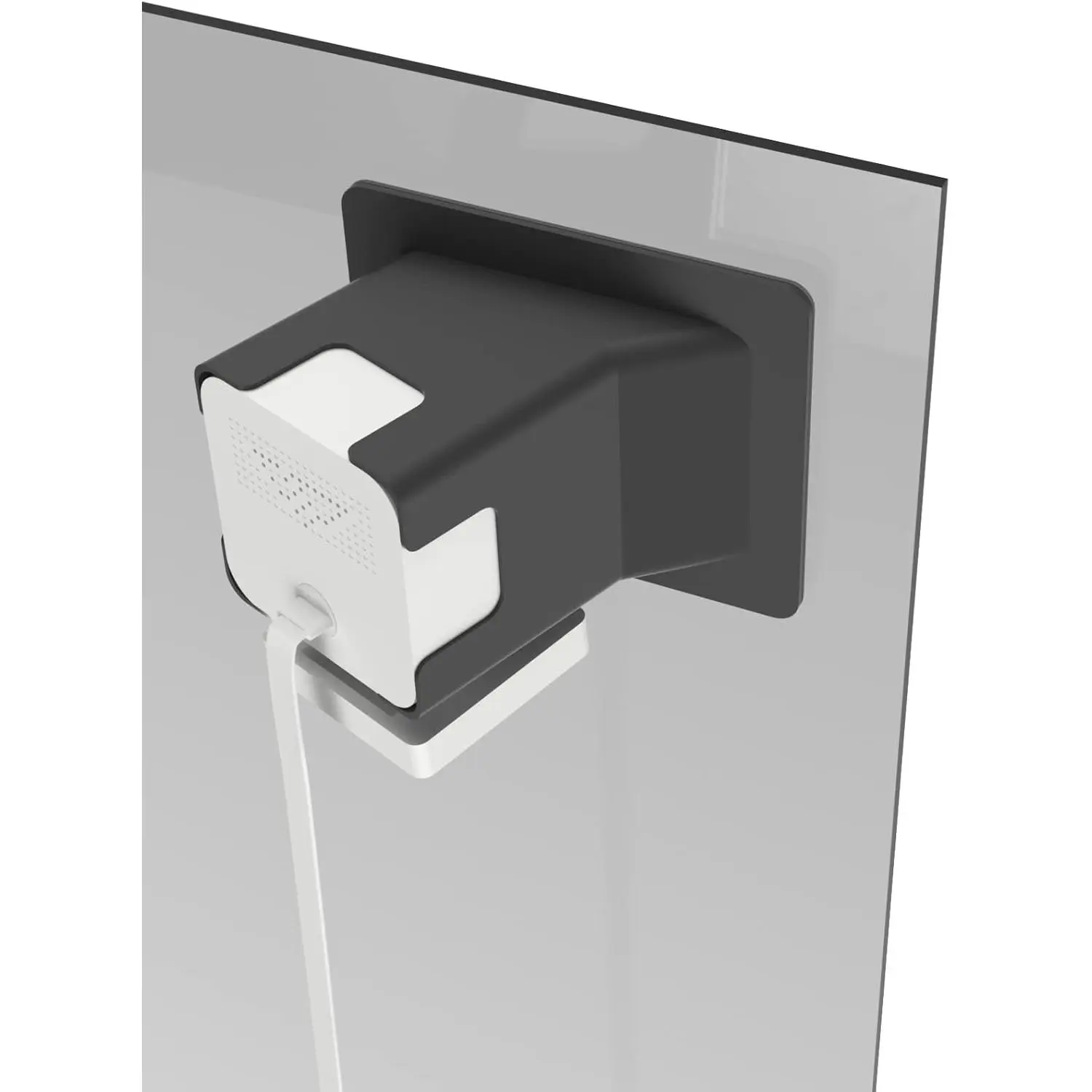 Teccle Angled Window Mount for Wyze Cam v4 & v3 20 Degrees Tilt Up Down Left Right for Outdoor Monitoring Security Lights Easy Install Compatible with Wyze Cam v3 and v4 Black