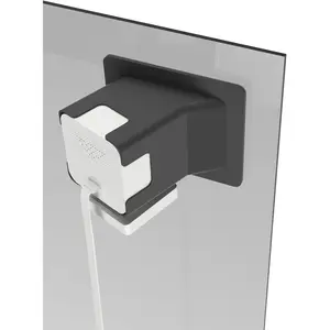 Teccle Angled Window Mount for Wyze Cam v4 & v3 20 Degrees Tilt Up Down Left Right for Outdoor Monitoring Security Lights Easy Install Compatible with Wyze Cam v3 and v4 Black