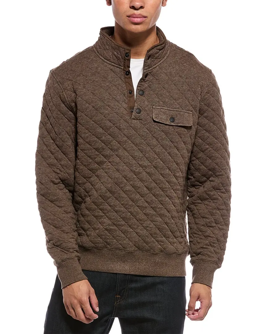 Faherty Epic Quilted Fleece Pullover