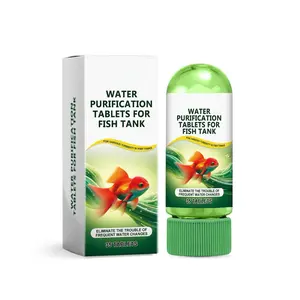Aquarium Water Purification Tablets/Dedicated To Clean Deodorizing Algae Stains Sludge Clear Fish Pond