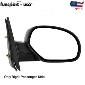 YITAMOTOR Right/Left Passenger Side Mirror Compatible with 2007-2013 Silverado Sierra 1500, 2500, 3500, Avalanche Suburban Tahoe Yukon