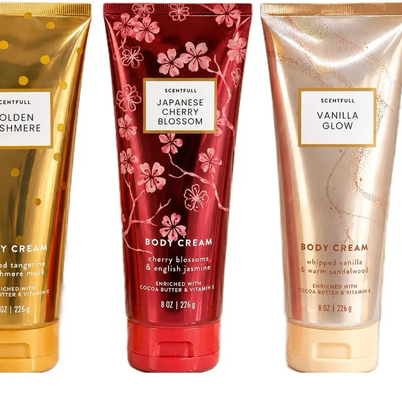 Scentfull Golden Cashmere Body Cream – Deep Moisture Body Lotion 8oz