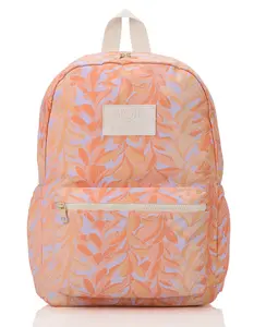ALOHA COLLECTION  Womens Lei Stand Keep It Light Backpack, Peach