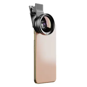 Mobile Phone Lens 0.45x Ultra Wide Angle Macro 2-in-1 Set Specially Designed for 37mm Professional Photography