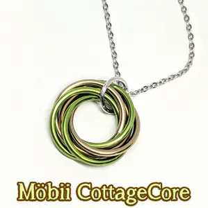 Möbii Aesthetics Jewelry - Stylish Fidget Keychains, Necklaces, or Earrings - by Steel Lynx