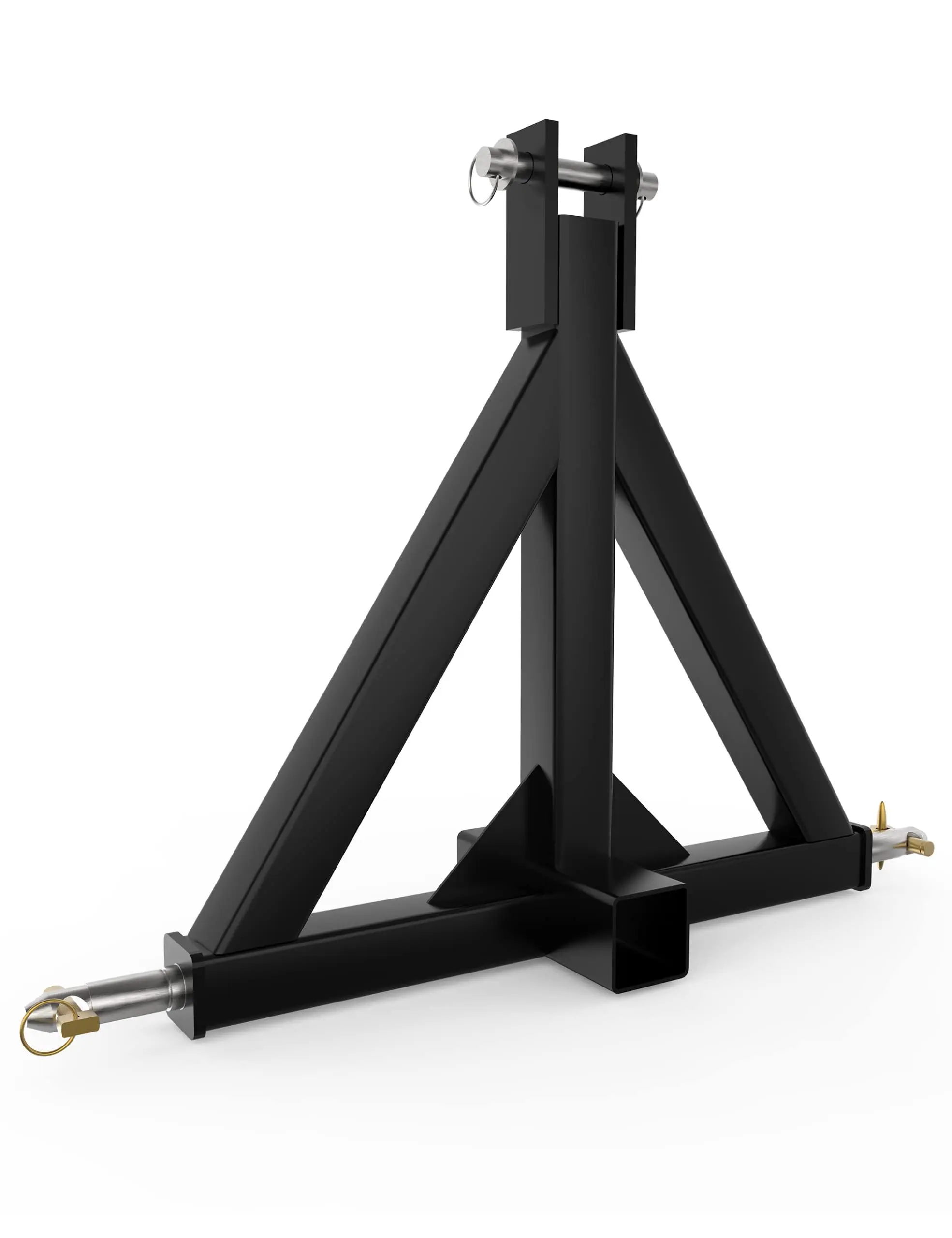 Gaomon Hardware Robust Metal Single Unit 3-Point Trailer Hitch - 2" Receiver, Class 1 Quick Hitch Design Drawbar Adapter, Wide Compatibility with Kubota, NorTrac for Easy Attachment, Heavy Duty Construction