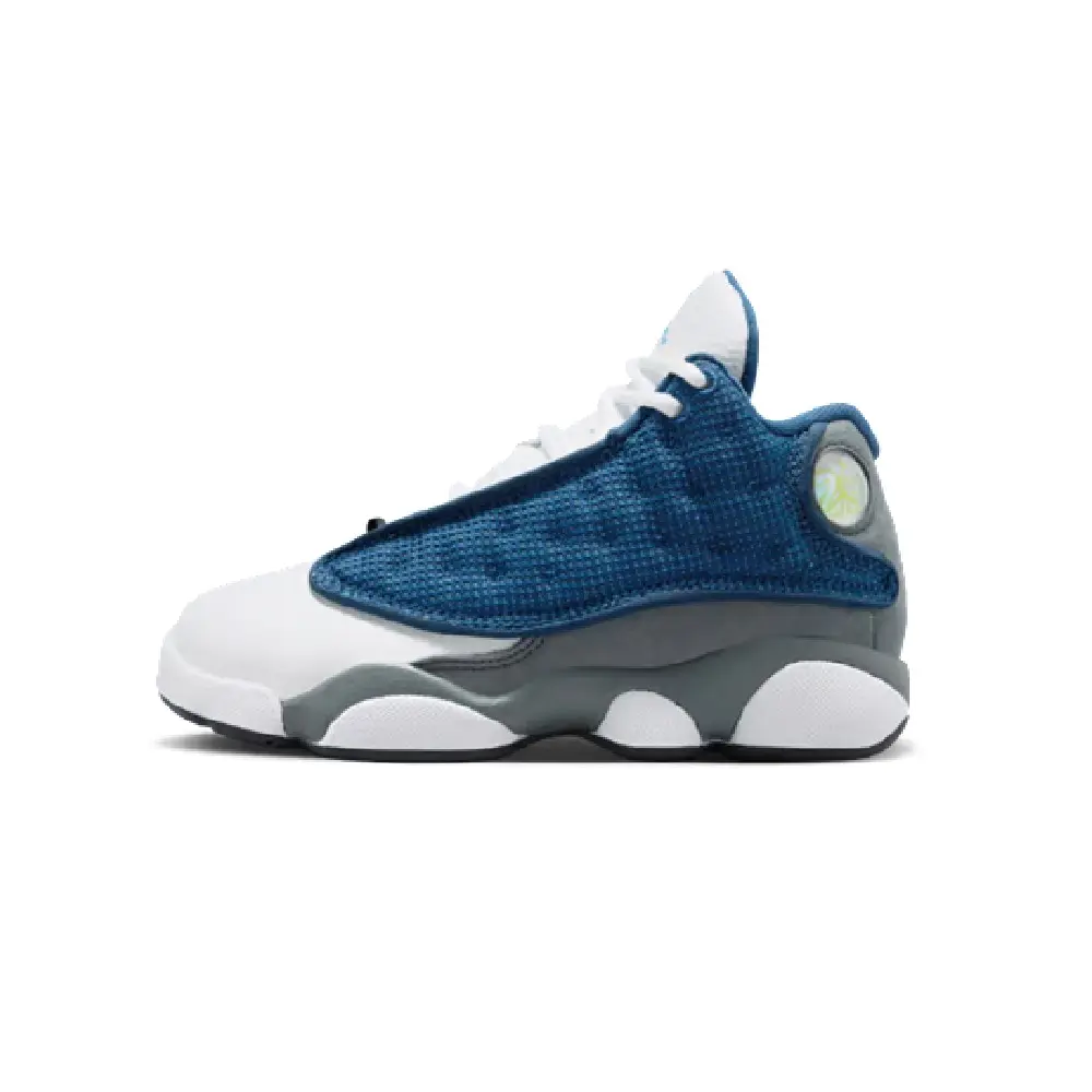 Little Kid's Jordan 13 Retro "Flint" Navy/University Blue (DJ3005 400)