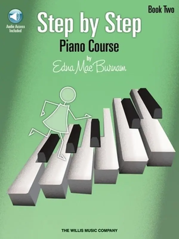 USED Book - Step by Step Piano Course - Book 2 by Burnam, Edna Mae (Paperback) - english