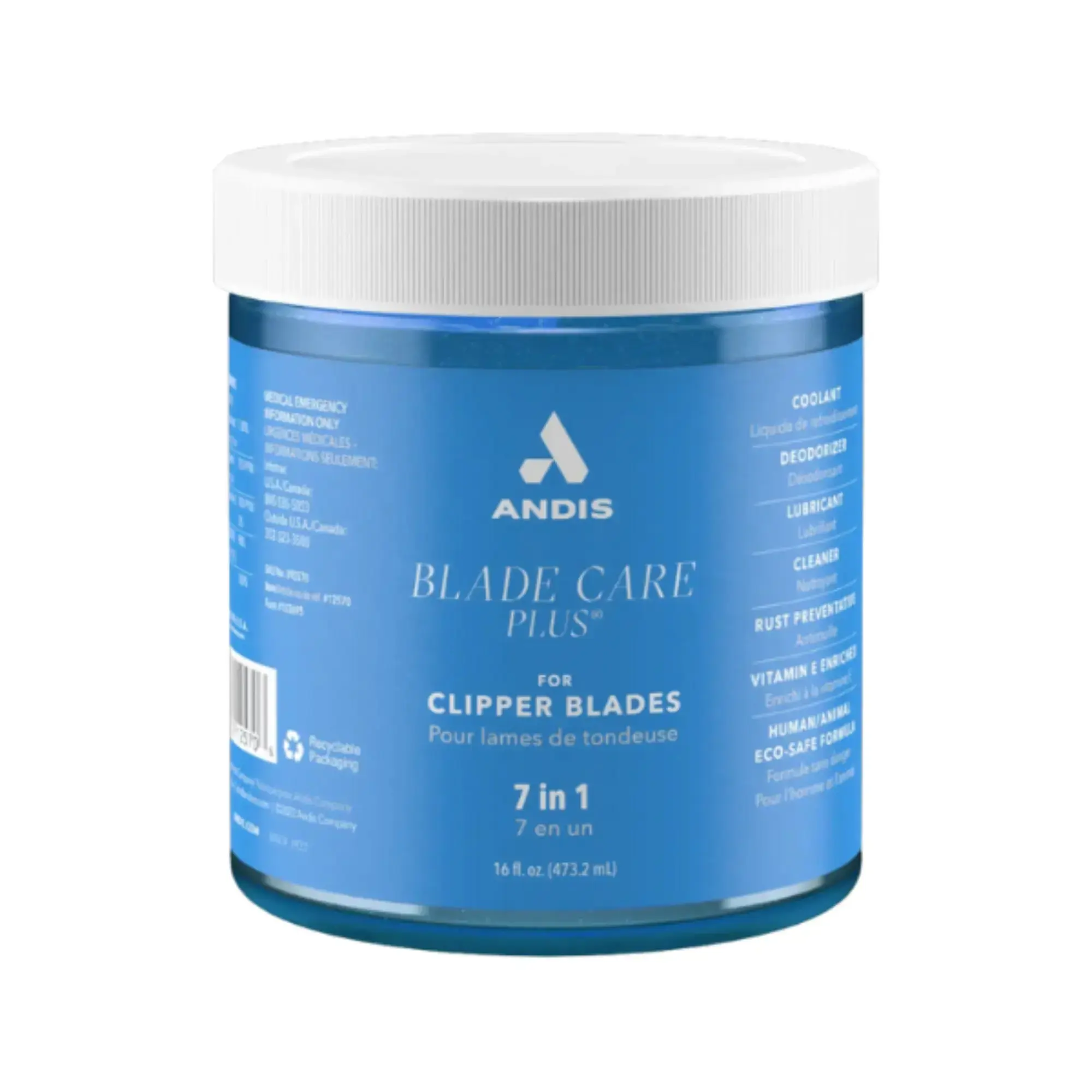 Andis Blade Care Plus Jar 16.5oz #12570 Andis Blade Care Plus Jar 16.5oz #12570