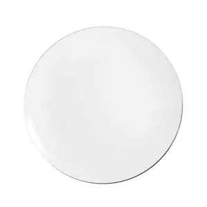 10 In. Classic Silver Design Plates | 10 Count