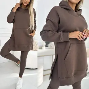 Women Tracksuit Pants Set Baggy Casual Zipper Hoodies Tops Suits Jogging Sport Patchwork Outfits Y2k Streetwear  2 piece sets women