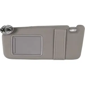 Gray Left Driver Side Sun Visor fit for Toyota Camry Without Sunroof 2007 2008 2009 2010 2011