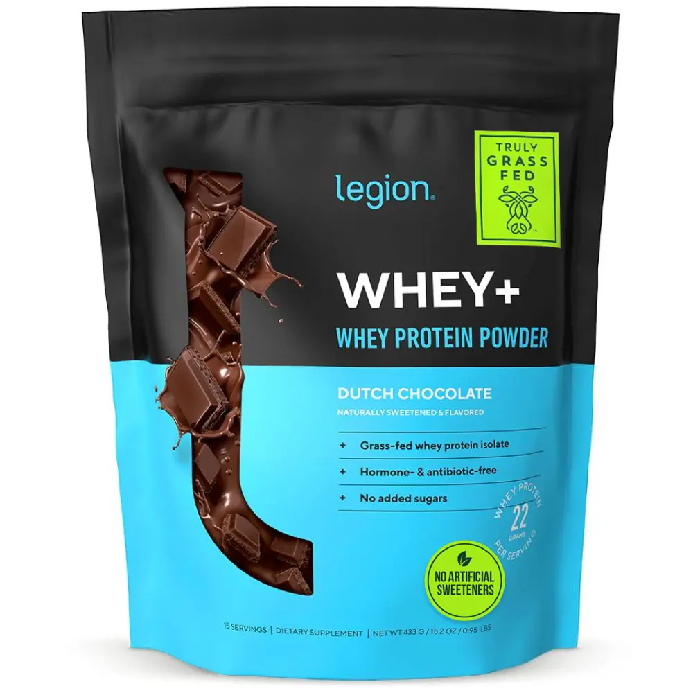 Legion Whey+ Protein Isolate Powder Dietary Supplement - 30 Servings Legion Whey+ Protein Isolate Powder Dietary Supplement - 30 Servings