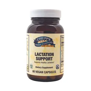 Chupp's Herb Company Lactation Support 60 Vegan Capsules Supports Healthy Lactation Dietary Supplement