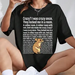 Crazy I Was Crazy Once Meme T-Shirt, Sweatshirt, Hoodie, Gift For Man, Woman, Trending Shirt, Meme Shirt, Funny Meme