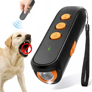 Stop Dog Barking Fast & Safely, dog bark guard,Ultrasonic Bark Deterrent for Indoor Outdoor Use, Anti-Barking Device for Dogs with 3 Modes, 16.4ft Range, Easy to Use No Bark Device for a Quieter Home Dog Accessories