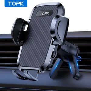 Car Vent Phone Holder, Car Navigation Bracket with Hook Design, Universal 360 Degree Rotatable Holder Mount for Most Smartphones, Car Cellphone Mount, Car Phone Holders, Mobile Car Holder