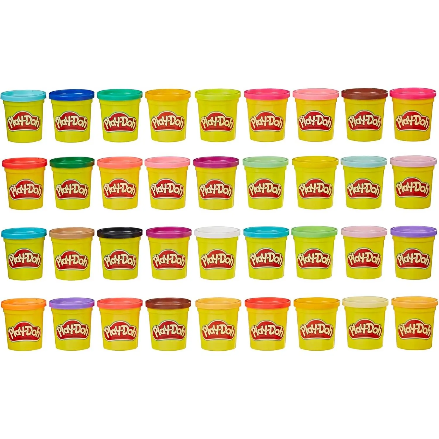 Modeling Compound 36-Pack Case of Colors, Non-Toxic, 3 Oz Cans of Assort. Colors, Back to School Classroom Supplies, Preschool Toys, Ages 2+