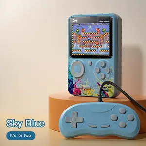 G5 Retro Game Console Portable Mini Rechargeable Handheld Gaming Machine, 500 Classic Children Games, Large Capacity Battery, Christmas & Birthday Gift
