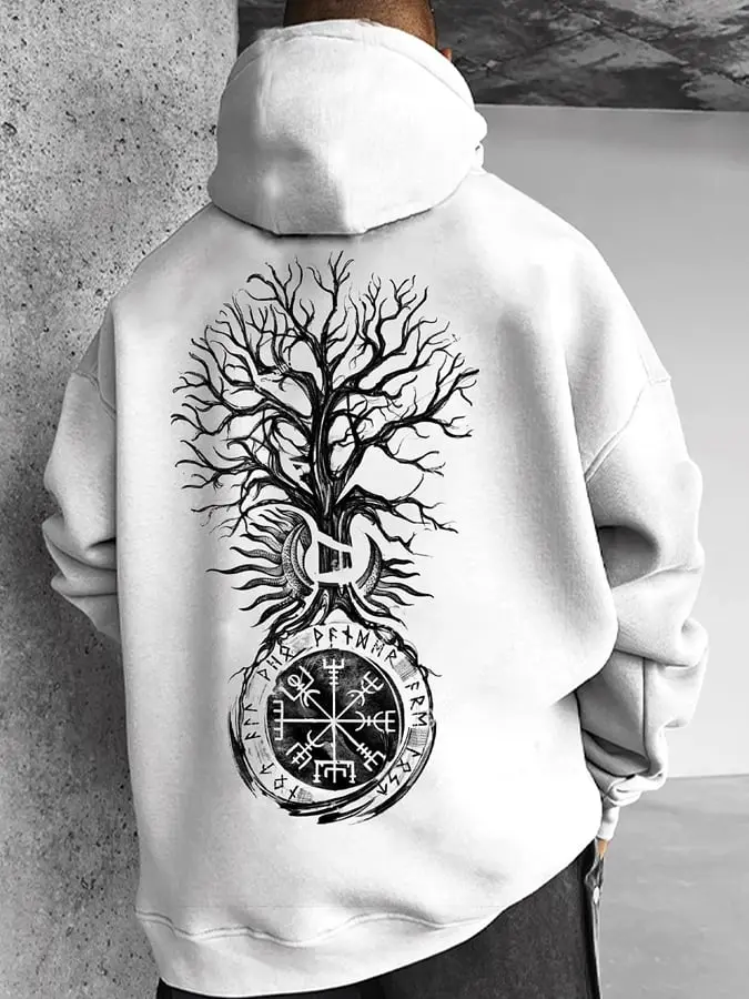 Viking Tree of Life Shirt, Viking Skull Design, Viking Hoodie, Viking Sweatshirt, Viking Pullover, Viking Shirt, Viking Clothing, Viking Gift