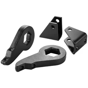 VEVOR 3 Inch Front Leveling Lift Kit for 2001-2010 Chevy Silverado/GMC Sierra 2500HD/3500HD 8-Lug, 01-07 Silverado/Sierra 1500HD, Torsion Bar Keys Suspension Level Kit with 2 Shock Extension Brackets, Alloy Steel, Ground Clearance