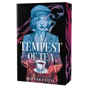 Tempest of Tea by Hafsah Faizal (Deluxe Paperback Edition with Stenciled Edges)