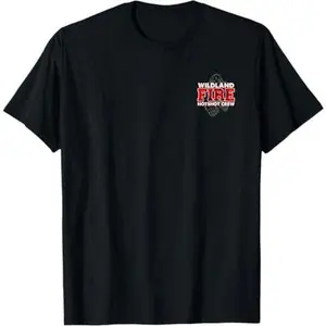Wildland Hotshot Crew Fire Rescue Department Fireman Uniform T-Shirt