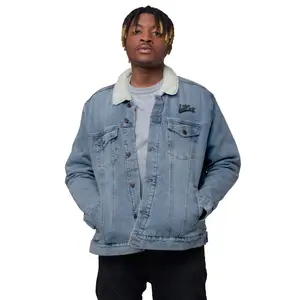 NEW WEST COAST WOOL DENIM JEAN JACKET