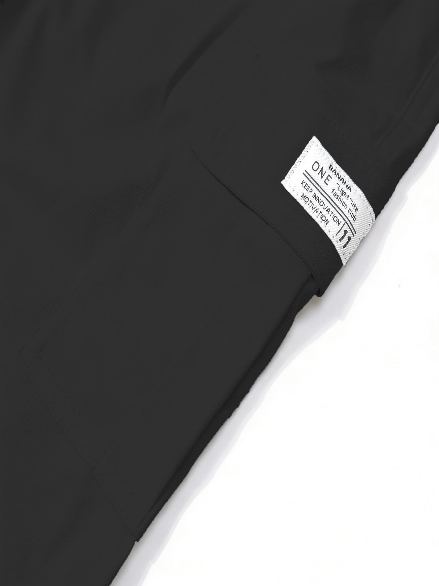 Men’s cargo jogger long pants, available in packs of 2 or 3 — drawstring elastic waist, multiple pockets, versatile athletic casual trousers