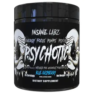 Insane Labz Psychotic Black Pre-Workout Insane Labz Psychotic Black Pre-Workout