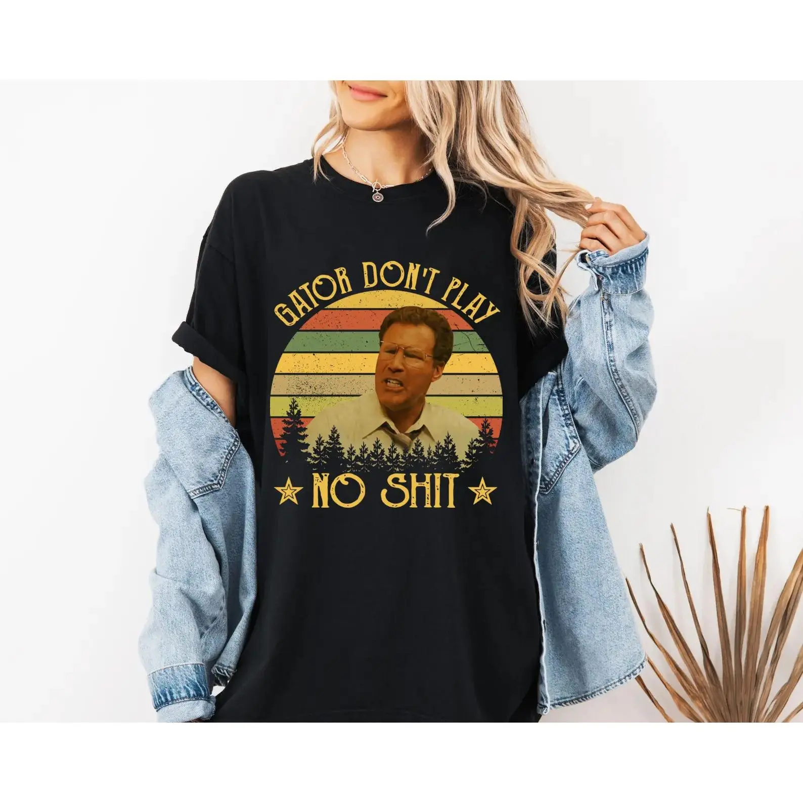 SageSprint The Other Guys Shirt, Allen Gamble Gator Don't Play No Shit Vintage T-Shirt, Movies Quote Unisex TShirt, 90s Funny Movie Shirt