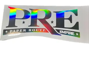 Young Dolph P.R.E Paper Route Empire Sticker Decal for Cars and Trucks