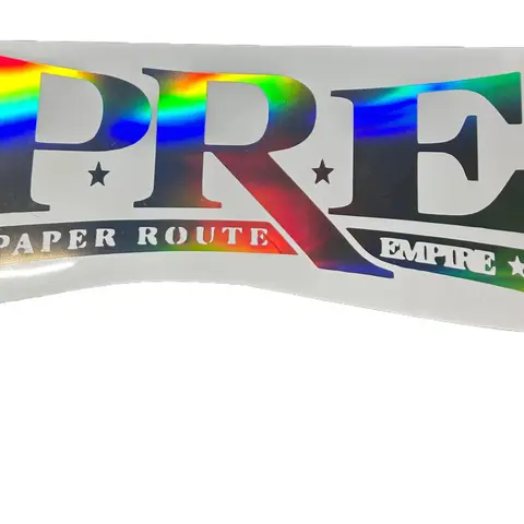 Young Dolph P.R.E Paper Route Empire Sticker Decal for Cars and Trucks