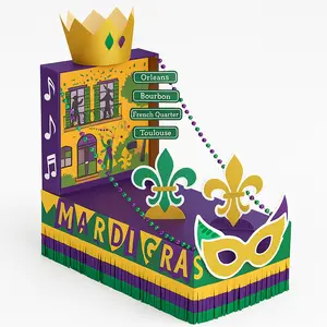 Mini Mardi Gras Float Kit for Masquerade Parties