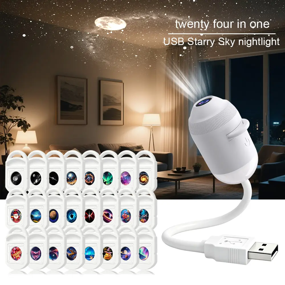 Galaxy Projector 2-in-1 Starry Sky Projector, Galaxy Dual- Mode, Galaxy Star Projector Starry Proector Light
