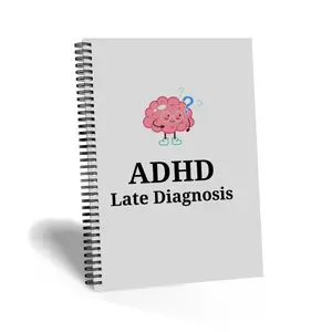 ADHD Late Diagnosis Therapy Worksheets, 1 Count ADHD Planner, Productivity Planner, Overcome Procrastination, Problem Solving Worksheet, Personal Organizer