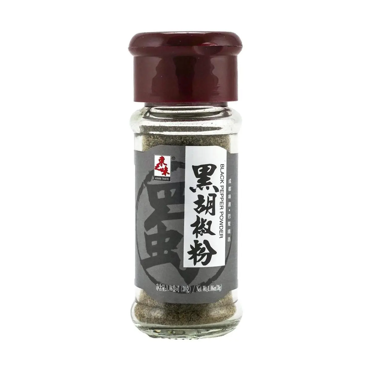 Asian Taste Black Pepper Powder 30g - Spice your Cooking with Asian Flavor