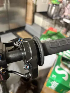 Titanium bolts for surron throttle