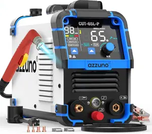 Azzuno CUT-65L Plasma Cutter 110/220v Non-Touch Pilot Arc