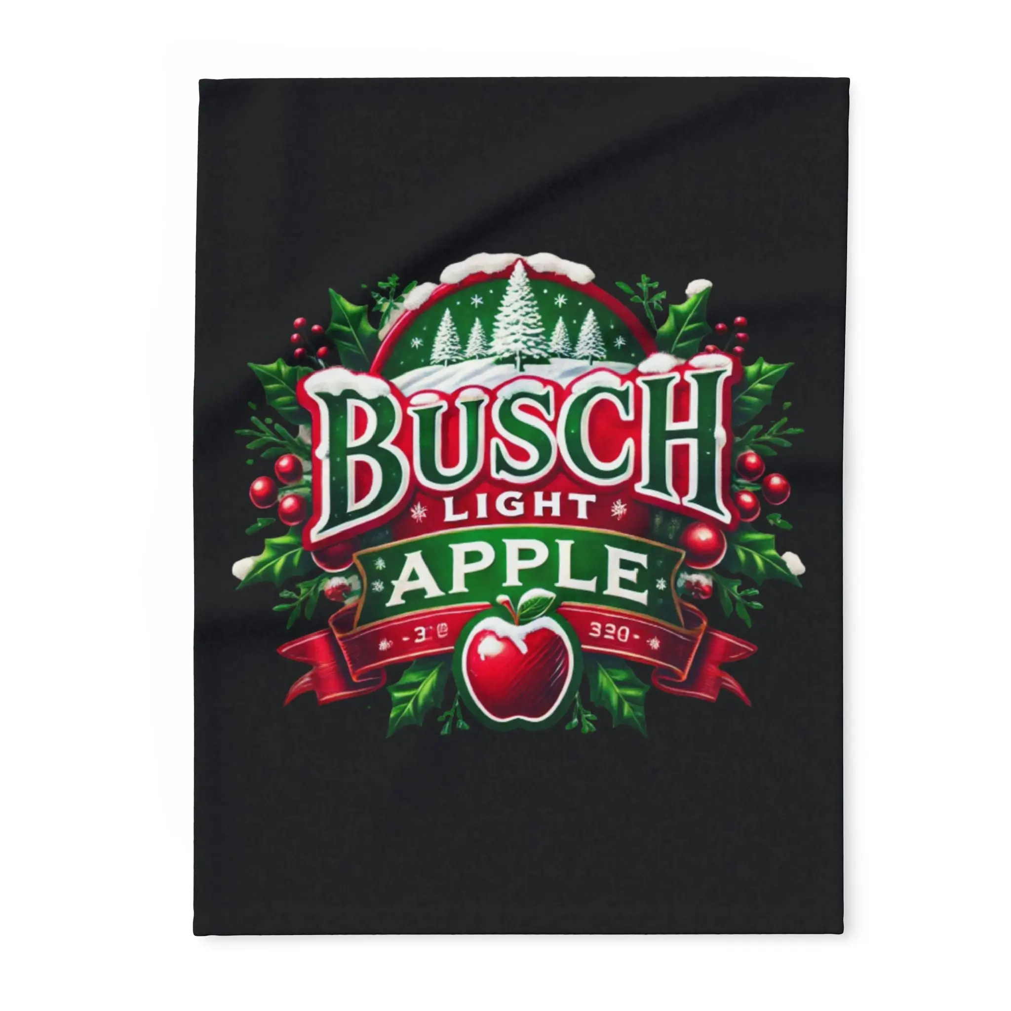 Limited Edition Busch Light Apple Blanket Limited Edition Busch Light Apple Blanket