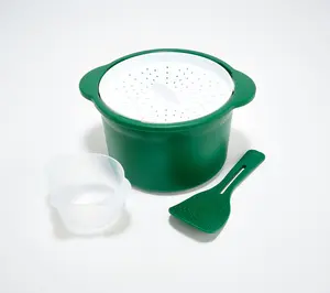 Henning Lee Microwave Rice Cooker w/ Paddle & Measuring Cup