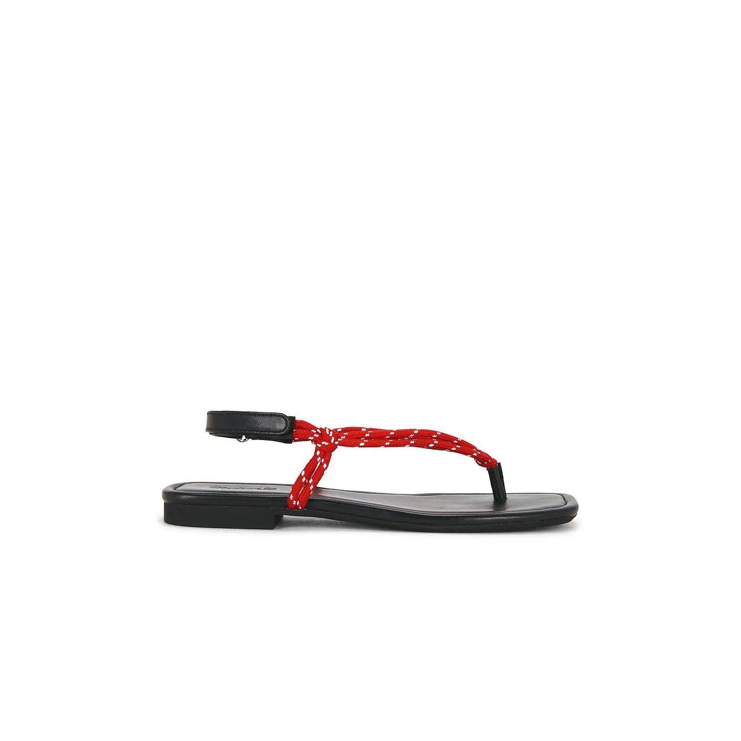 Madewell Aliyah Paracord Sandal in Festival Red