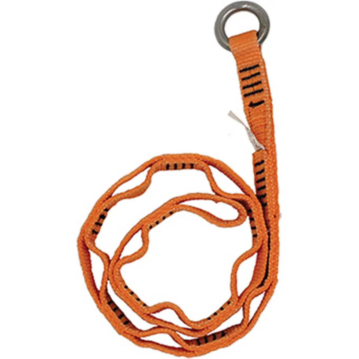 212 MAIN Climbing Sling, 40 in. Anchor Sling Rope with Durable Strong Patterns for Sport Activities, Easy Setup, Orange