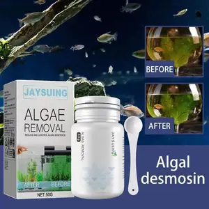 Jaysuing Algae Remover Aquarium Fish Tank Cleaner, Effective Algae Treatment Solution, Essential Aquatic Care Product, Algae Killer