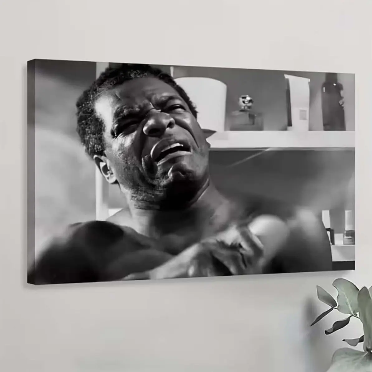 Friday Movie Poster, Dad Toilet Scene, Black And White Classic Movie Art Comedy Wall Art Poster Print Gift for Him, 90s Comedy Movie, Man Cave Unframed HD Print Home Office Decor Unique Trendy Christmas Gift