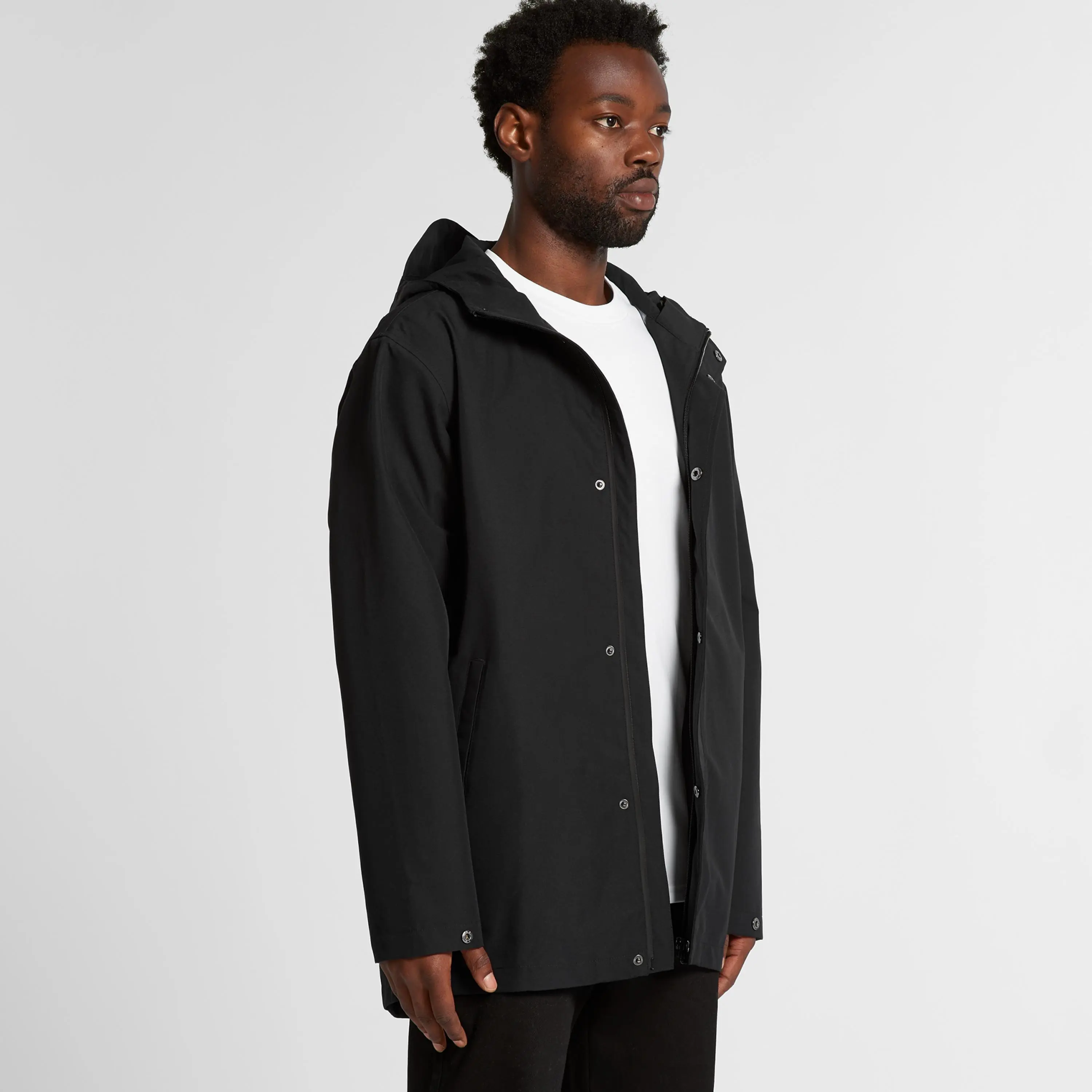 AS Colour Men's Tech Jacket - 5526, Waterproof Zips, Front Pockets for All Seasons
