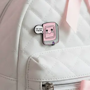"One More Chapter" Book Pin
