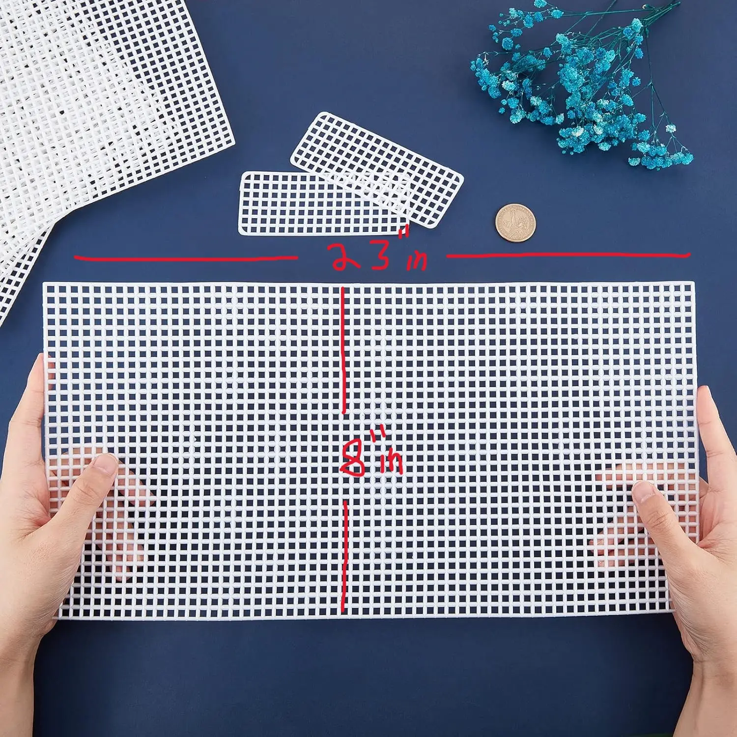 Silicone Canvas Mesh for Handcrafted Decorations