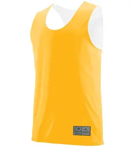 Augusta Women's Reversible Moisture-Wick Dry Fit Sleeveless Tank Top - Dual-Layer Mesh Jersey, 2-Color, Fitted Cut Gymwear, Athletic Workout Clothing, Casual Sporty Vest, Sweat Vest Tank