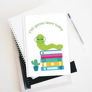 Back To School Teacher's Journal - 'Y'all Gonna Learn Today!' Notepad, Student Diary, Gift for Kids, Teacher Notebook, Back-to-School